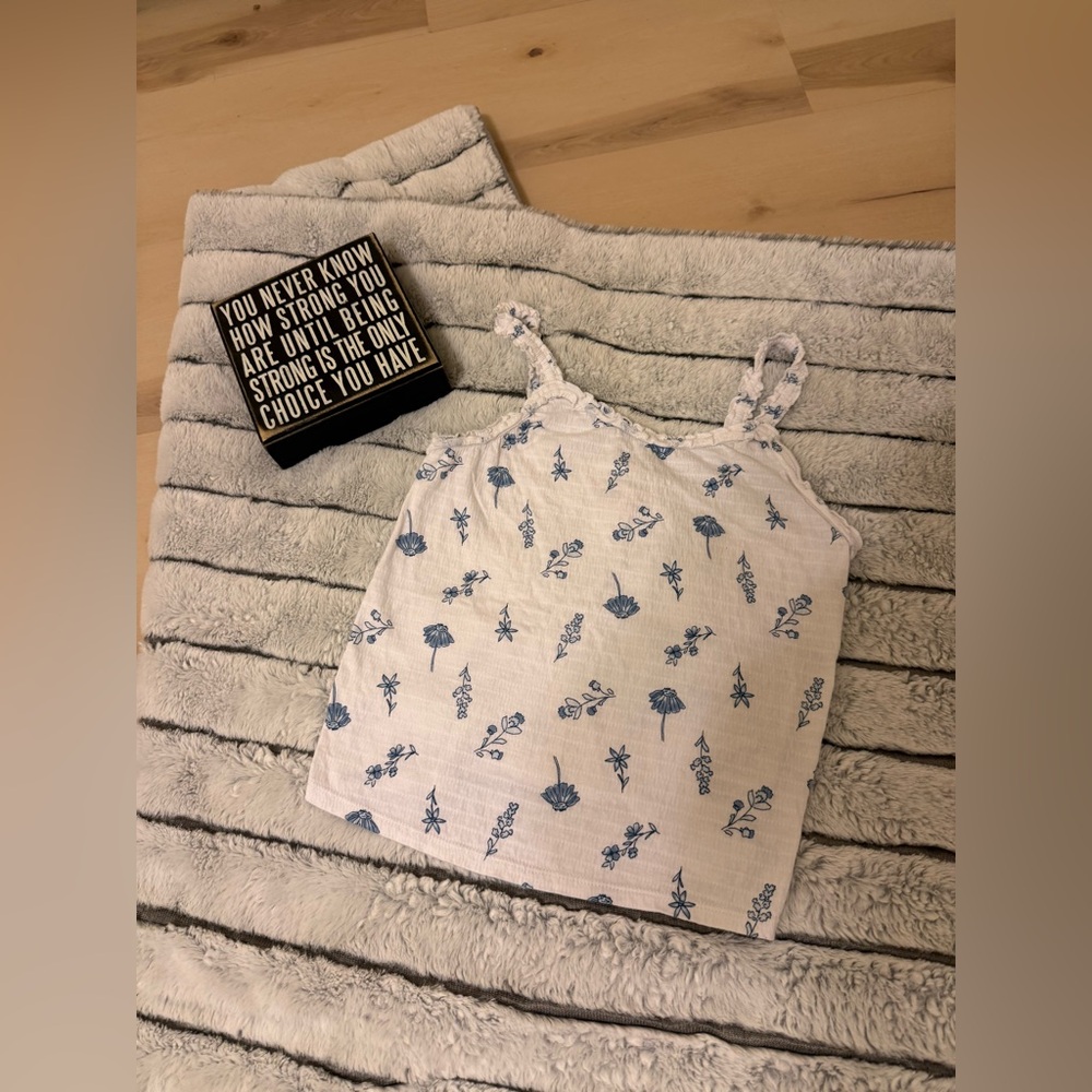 SO Blue Floral Women's Camisole